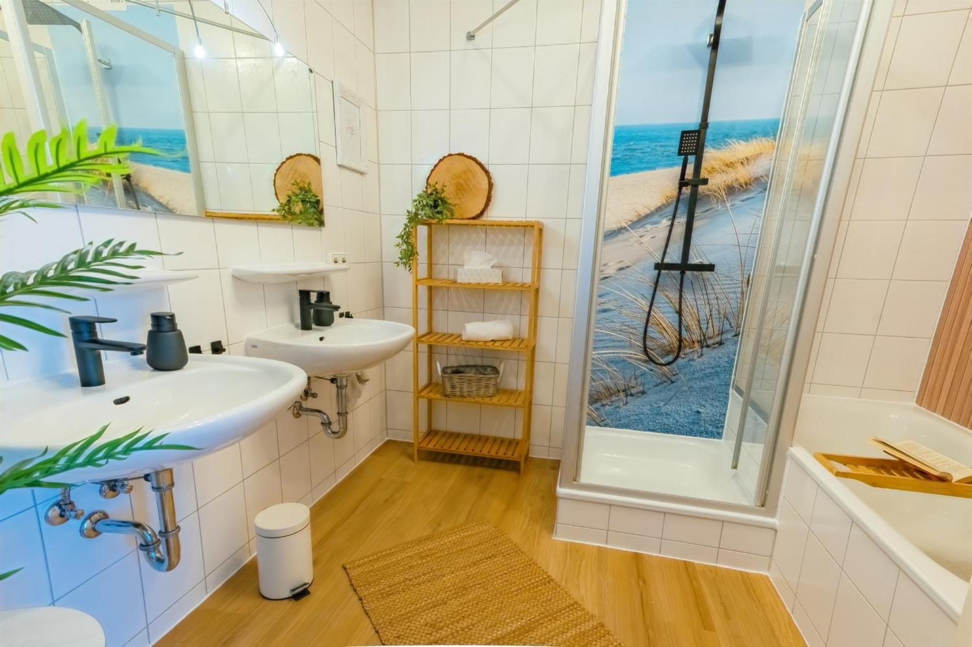 The Big Muenster Fuer Bis Zu 12, Whirlpool, Sauna, Zentral, Tischfussball, Balkon, Gasgrill 乌尔姆 外观 照片